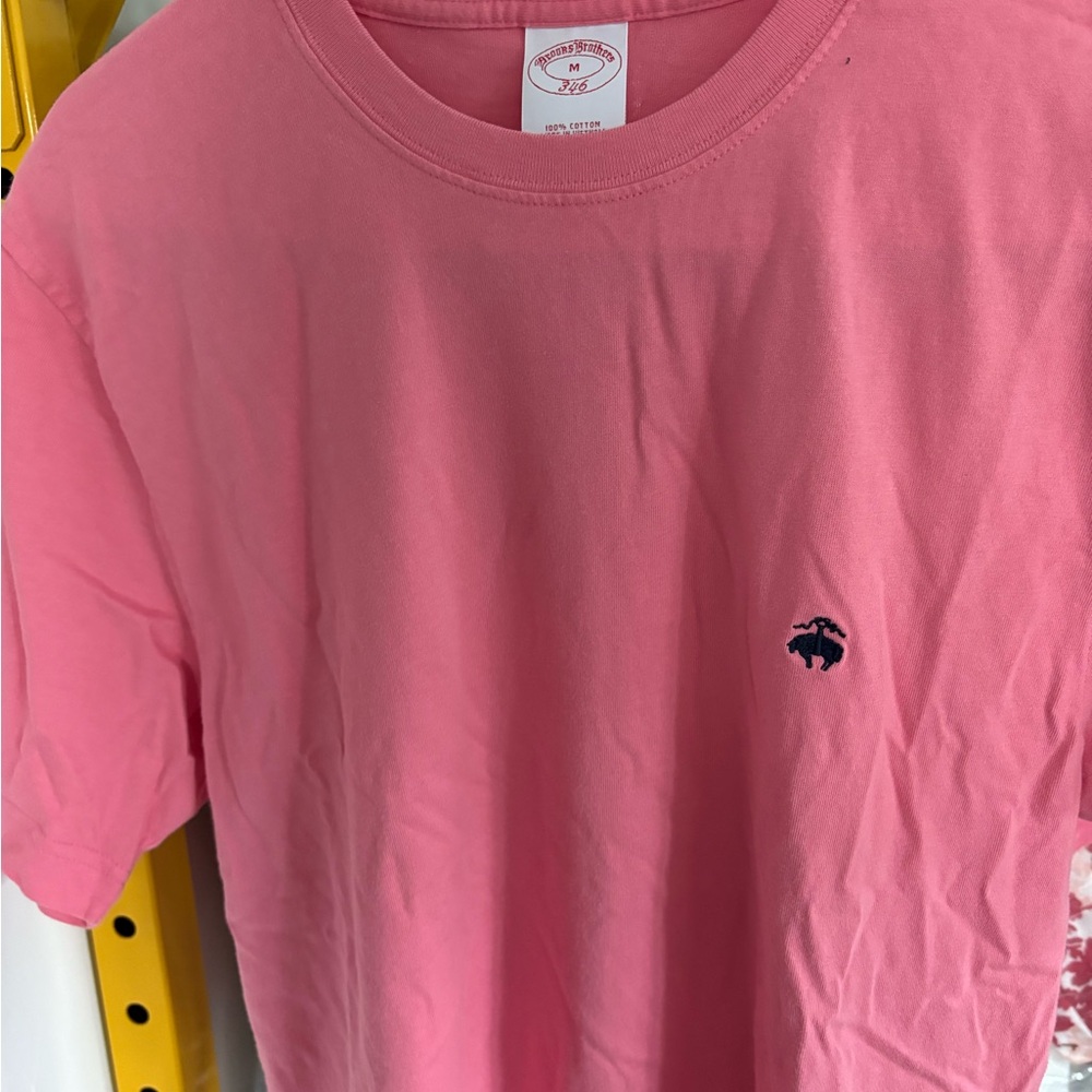 Brooks Brothers Salmon Short Sleeve Tee
